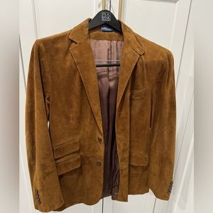 Polo Ralph Lauren Brown Suede/Leather jacket. Excellent condition. Medium
